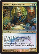 Hanna, the navigator premium/foil judge gift-hanna, ship's navigator-mtg