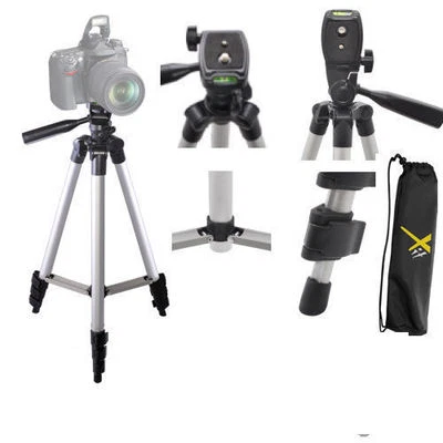 Full Size 50" Tripod W/Leveler Adjust & Carrying Case for DSLR Cameras FREE SHIP - Image 1 of 4