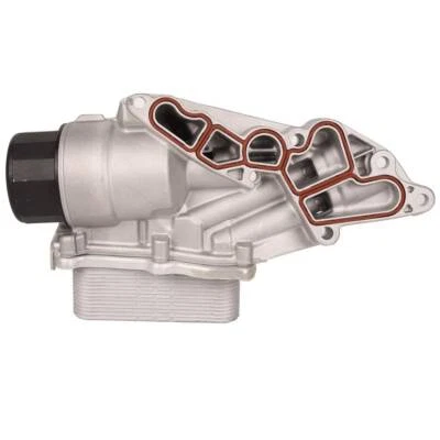 Engine Oil Filter Housing w/ Oil Cooler Fits Mercedes W203 X164 W164 2721800510 - Image 1 of 4