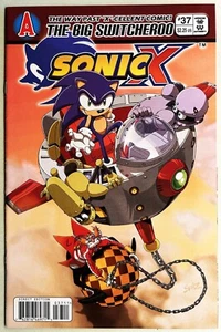 SONIC X HEDGEHOG Comic Book #37 November 2008 First Edition Bagged & Boarded VF+ - Picture 1 of 3