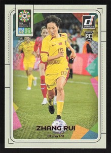 2023 Donruss FIFA Women's World Cup #200 Zhang Rui RC Base