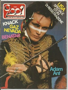 Ciao 2001 n° 8 Febbraio 1982 Adam Ant Knack Gaz Nevada Pat Benatar Buddy Holly - Foto 1 di 1