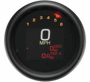 Dakota Digital Black 3-3/8" MLX Gauge 11+ Softail, 12-17 Dyna, 14+ XL MLX-3012-K - Picture 1 of 1