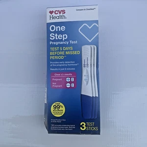 CVS Health one step pregnancy test 1 test stick EXP 04/27 - Picture 1 of 7