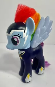 My Little Pony Power Ponies Zapp Rainbow Dash Mohawk Doll Hasbro 2010 - Picture 1 of 5