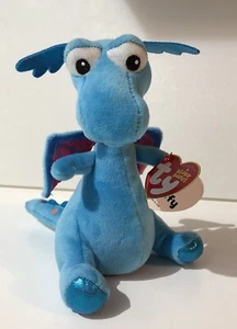 Beanie Babys Sammlung Disney Junior Stuffy der Drache 6 Zoll - Bild 1 von 10