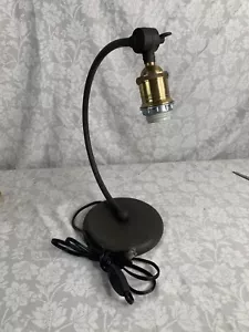 Pottery Barn Preston Task Desk Table Lamp Rustic 16” (G1) - Picture 1 of 8