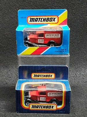 Matchbox MB38 Ford Modelo A con Lote Variación Caja - Dewhurst Your Master Butcher Foto 1 de 4