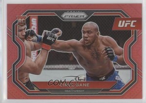 2021 Panini Prizm UFC Red Prizm /275 Ciryl Gane #184 Rookie RC