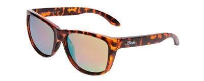 Coyote FP-26 Polarized Floating Sunglasses Tortoise Brown/Pink Green Mirror Men/ - Image 1 of 4