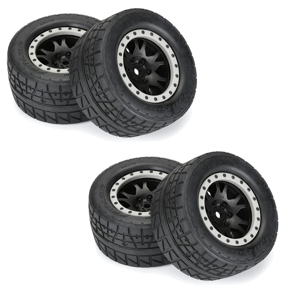 Pro-Line 1/5 Menace HP Pro-Loc Tires w/ Impulse Wheels (4) for X-Maxx - Image 1 of 4