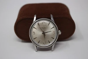 Reloj Pulsera Mecánico Automático Wyler Automático Incaflex Tono Plateado Funcionando - Imagen 1 de 6