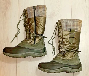 MAGDALENA DAMEN SCHNEESTIEFEL GEFÜTTERT HOHE OUTDOOR HALB GUMMI SCHUHE EU 39 - Bild 1 von 8