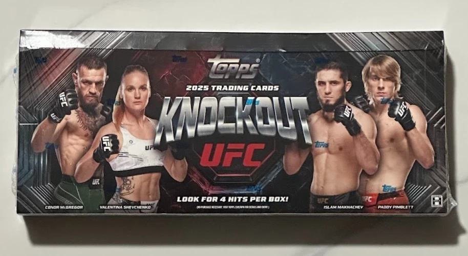 2025 TOPPS KNOCKOUT UFC HOBBY BOX