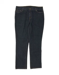 L.L.BEAN Womens High Waist Slim Jeans US 20 3XL W42 L32 Navy Blue DE33 - Picture 1 of 3