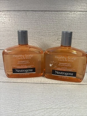 Neutrogena Exfoliating Healthy Scalp Clarify Shine Shampoo Pink Grapefruit -2 - Image 1 of 3