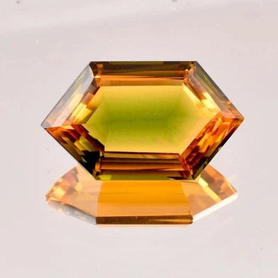 Flawless Natural Bi-Color Tourmaline GIT Certified Gemstone All Size Available - Image 1 of 4