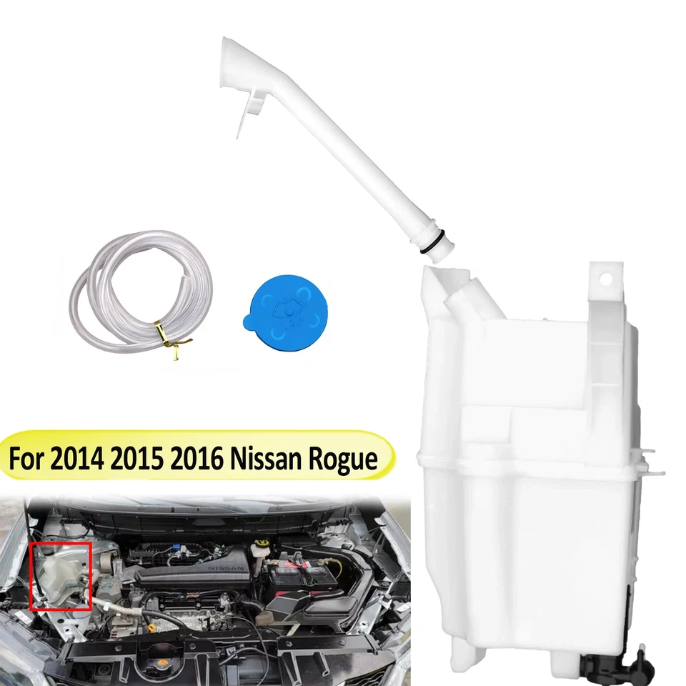 Depósito de lavadora Nissan Rogue 289104BA0A 2014 2015 2016 tanque de parabrisas Foto 1 de 4