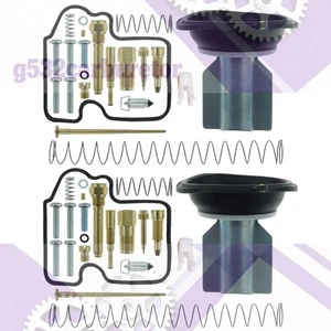 2PCS Carburetor Repair Rebuild Kit For Kawasaki Prairie Brute Force650 KVF650 - Imagen 1 de 8
