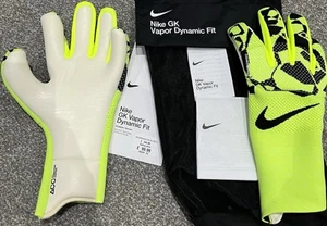 Nike Goalkeeper Vapor Dynamic Fit ACC Gloves - Volt/Black - RRP £144.99 - Size 7 - Picture 1 of 13