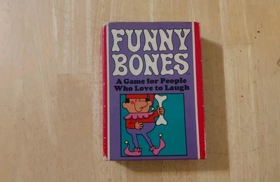 Vintage 1968 Funny Bones Card Game  Parker Brothers Complete Minus Instructions - Image 1 of 4
