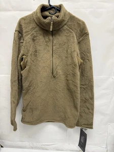 PCU POLARTEC LEVEL 3 COYOTE BROWN  FLEECE TOP MEDIUM NEW - Picture 1 of 9