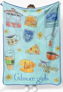 Gilmore Girls Throw Blanket - Plush 46" x 60" Throw Blanket for Ladies, Soft ... - Picture 1 of 6