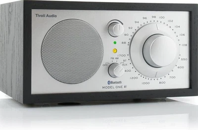Tivoli Audio Model One Bluetooth AM/FM Radio (Black Ash/Silver) - Image 1 of 3