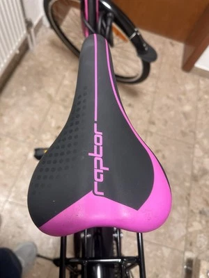 26 Zoll fahrrad mädchenfahrrad Damen Kinderfahrrad  city bike  Schwarz pink neu - Bild 1 von 4