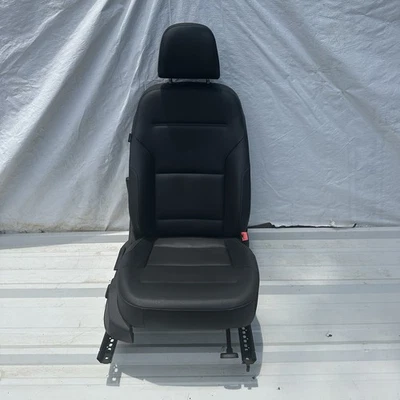 Volkswagen Golf MK7 GLI 2015-2017 pasajero delantero cuero negro asiento OEM Foto 1 de 4