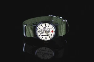 POBEDA Mechanical men's wristwatches Vintage watch SPACE Astronaut Yuri Gagarin - Picture 1 of 11