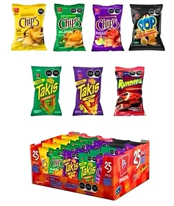Takis Fuego Barcel Variety 25pack. Chips Fuego - Takis fuego - Takis Corn Pops - Picture 1 of 6