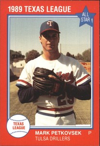 1989 Texas League All-Stars Grand Slam #36 Mark Petkovsek