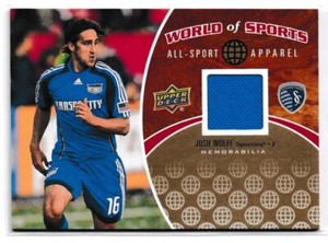 Josh Wolff 2010 Upper Deck World Of Sports All-Star Apparel Memorabilia # ASA29
