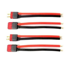 16AWG 4pcs 80mm Deans Connector T Plug Female Male Parallel Wire RC Lipo Battery - Picture 1 of 5