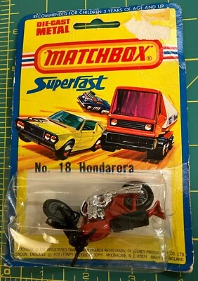 RARE Matchbox Superfast Red No.18 Hondarora DEN6013 - Image 1 of 4