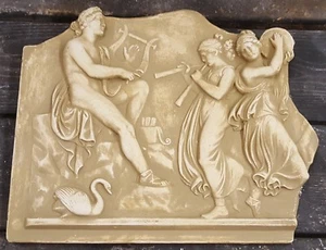 Griechische römische Muse tanzende Wandplatte Wohnkultur - Bild 1 von 2