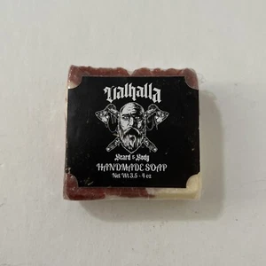 Valhalla Bart und Körper Vanaheim handgemachte Seife 4 Unzen sauberes Leinen und Rose NEU - Bild 1 von 2
