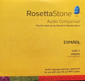 Rosetta Stone Espanol / Spanish (Latin America) Level 1 - CD / MP3 player - 2010 - Picture 1 of 4