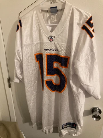 Tim Tebow Denver Broncos Reebok white   jersey  adult XXL 2xl Cover
