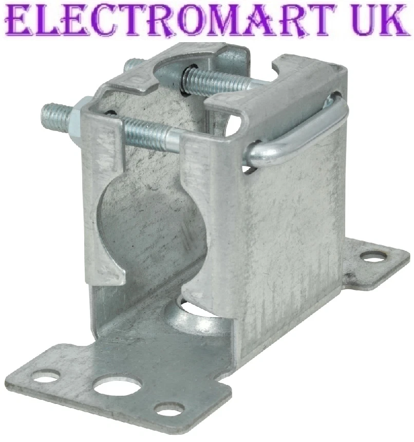 KM ELECTRONICS MONTAGGIO ANTENNA TV PARETE FACIA LOFT ROULOTTE STAFFA CON MORSETTO