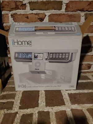 iHome iH36 Under Cabinet Kitchen System For iPod - New - Never Used box opened - Image 1 of 4
