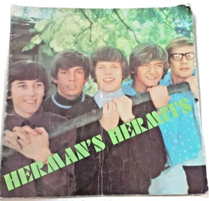 Vintage Herman Hermits Souvenir Program Book W/ ORIGINAL POSTER - Picture 1 of 5