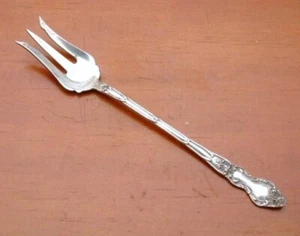 Meadow Rose by Watson Sterling Silver Serving Olive / Pickle Fork  5.75" - Picture 1 of 1
