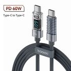 Type C to Type C Cable 100W PD Led Display Fast Charging Charger USB C to USB C