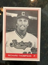 1982 TCMA Chattanooga Lookouts #5 RICHARD THOMPSON