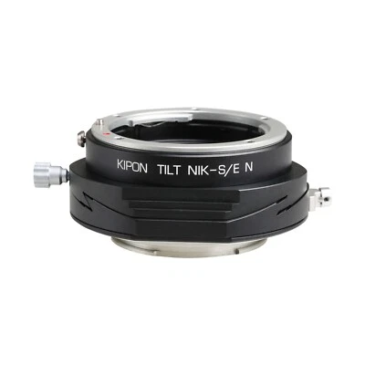 KIPON Tilt Adapter for Nikon F Mount Lens to Sony E Mount Mirrorless Camera - Image 1 of 4