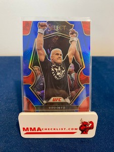2023 Panini Select UFC Premier Level Blue Prizm /199 Tito Ortiz #165