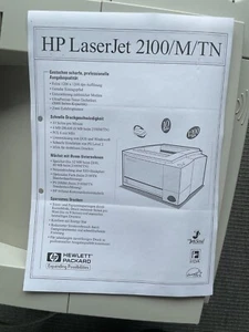 HP Laserjet 2100 - unverwüstlich - sehr gut und voll funktionsfähig - Bild 1 von 4