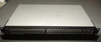 Cisco SF300-48 48 Port 10/100 4 x 1GB Managed Network Ethernet Switch - Image 1 of 4